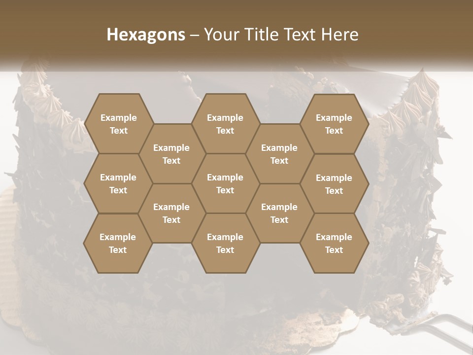 Frosted Cake Decorative PowerPoint Template