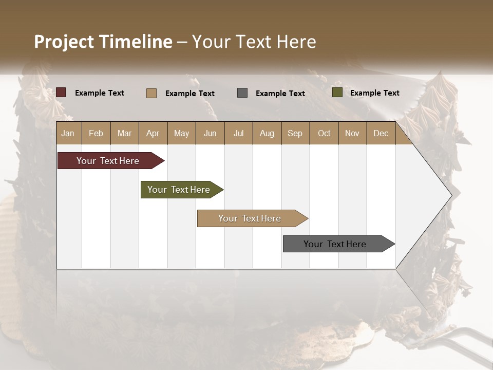 Frosted Cake Decorative PowerPoint Template