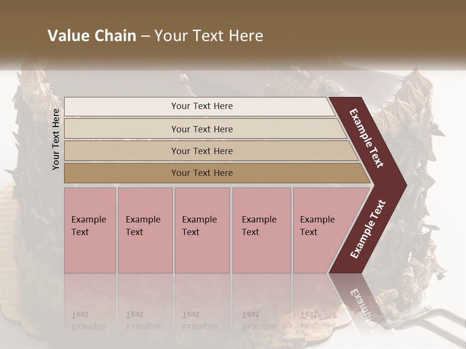 Frosted Cake Decorative PowerPoint Template