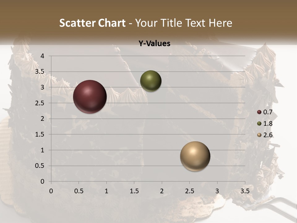 Frosted Cake Decorative PowerPoint Template