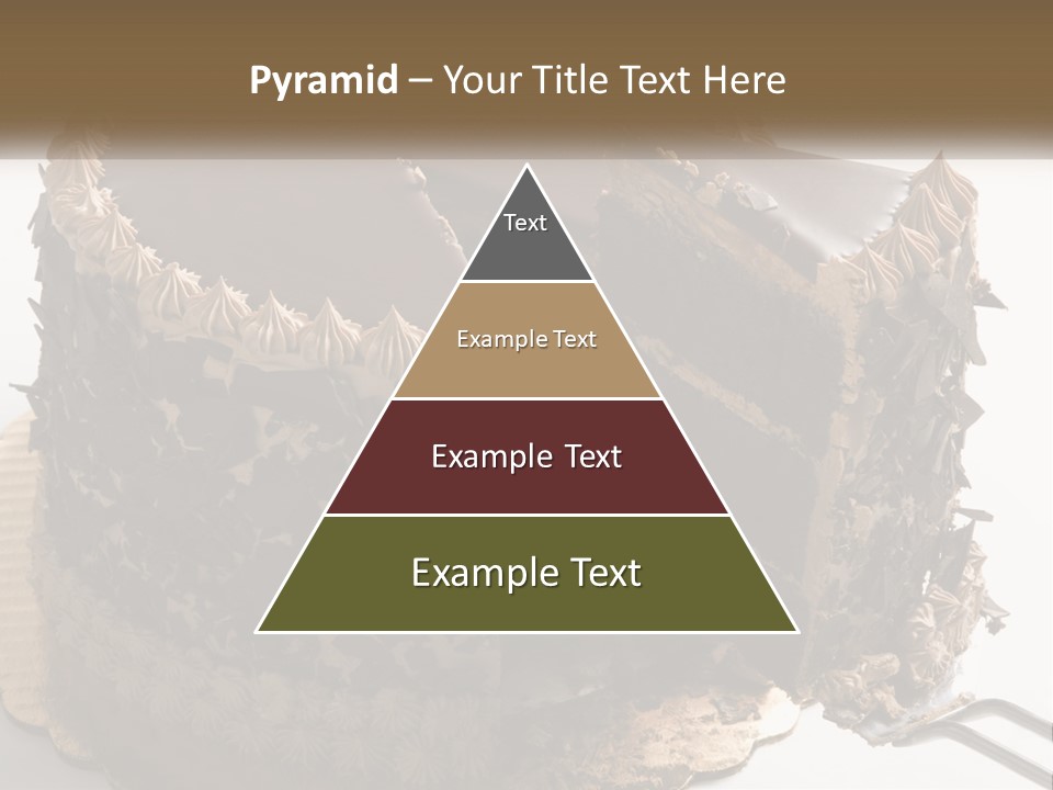 Frosted Cake Decorative PowerPoint Template