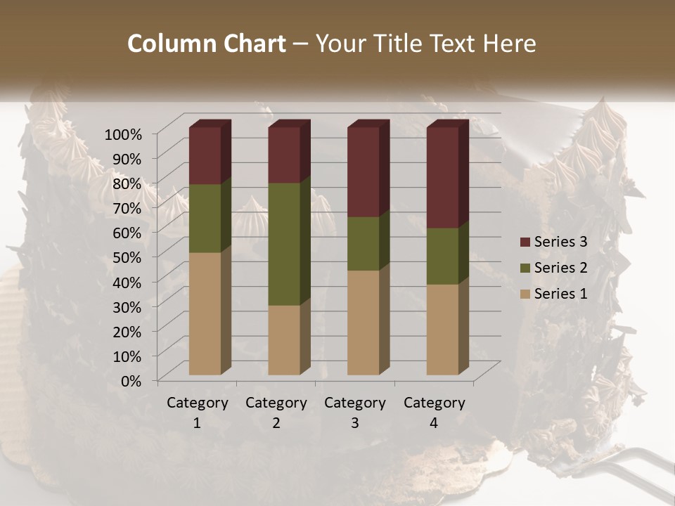 Frosted Cake Decorative PowerPoint Template