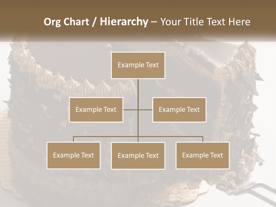 Frosted Cake Decorative PowerPoint Template