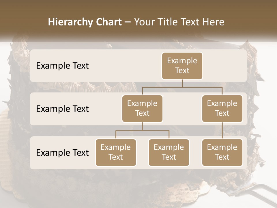 Frosted Cake Decorative PowerPoint Template