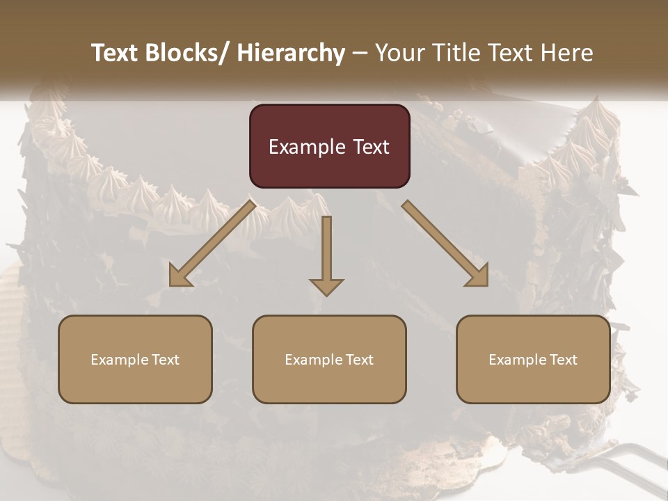 Frosted Cake Decorative PowerPoint Template