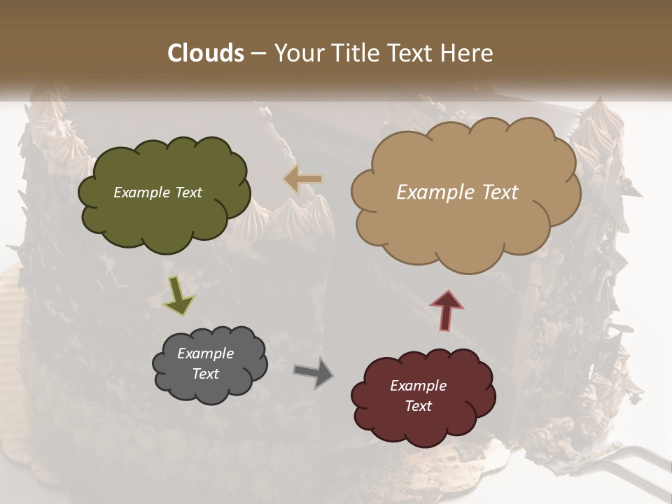 Frosted Cake Decorative PowerPoint Template