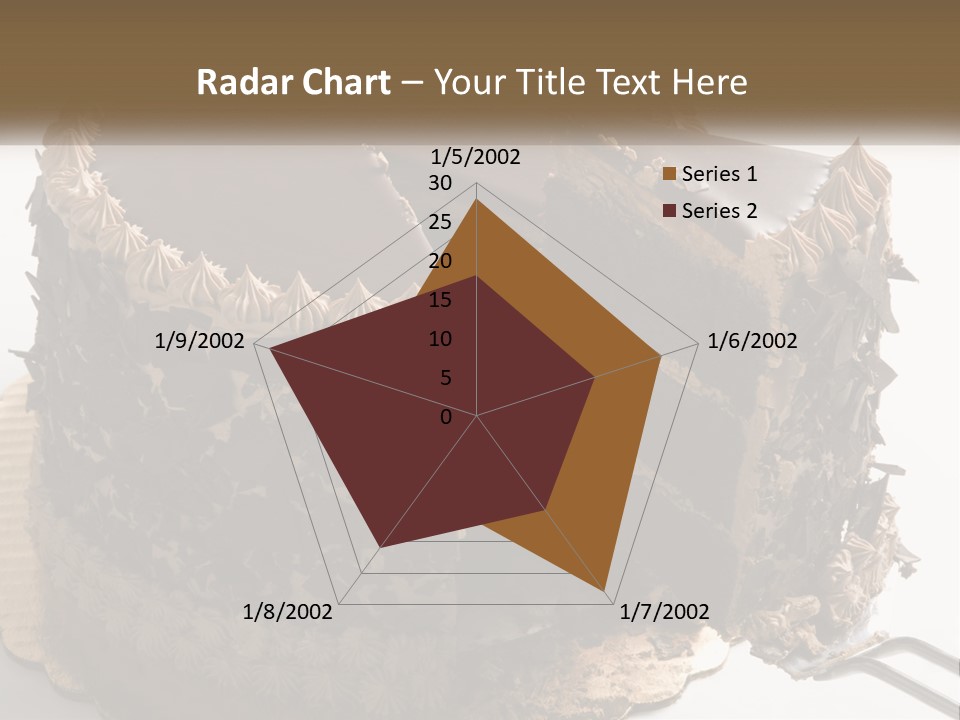 Frosted Cake Decorative PowerPoint Template