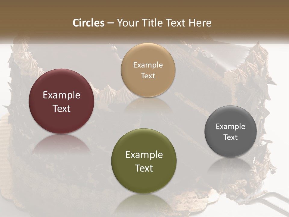 Frosted Cake Decorative PowerPoint Template