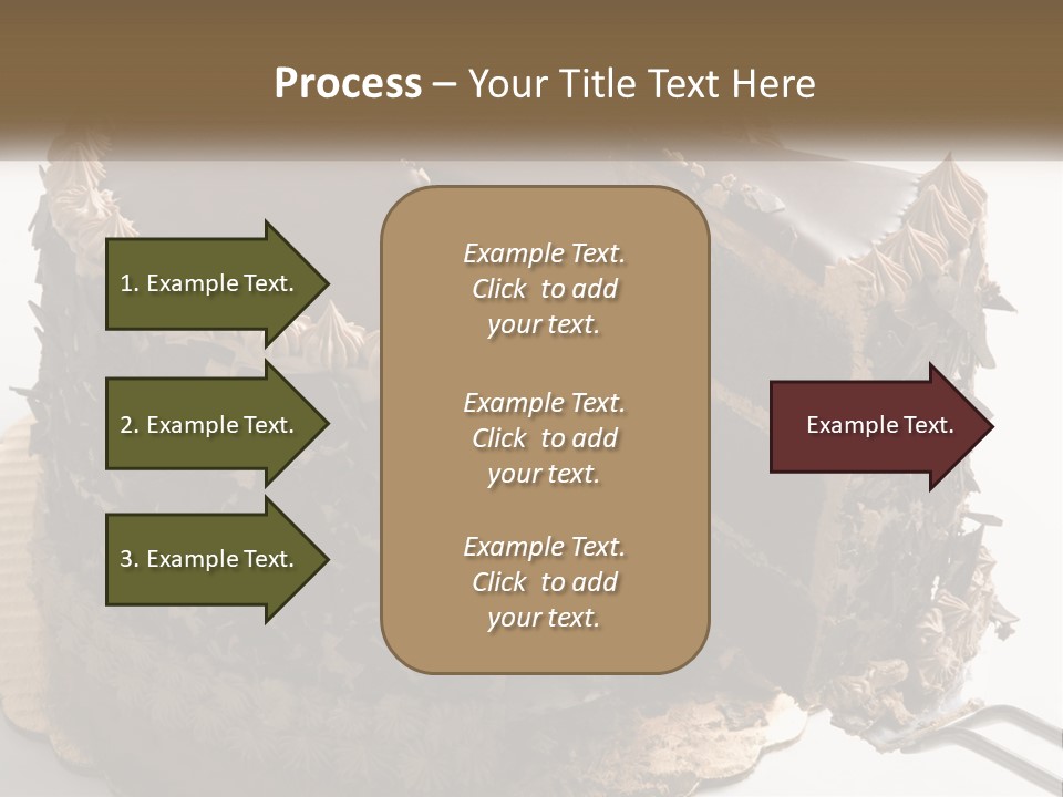 Frosted Cake Decorative PowerPoint Template