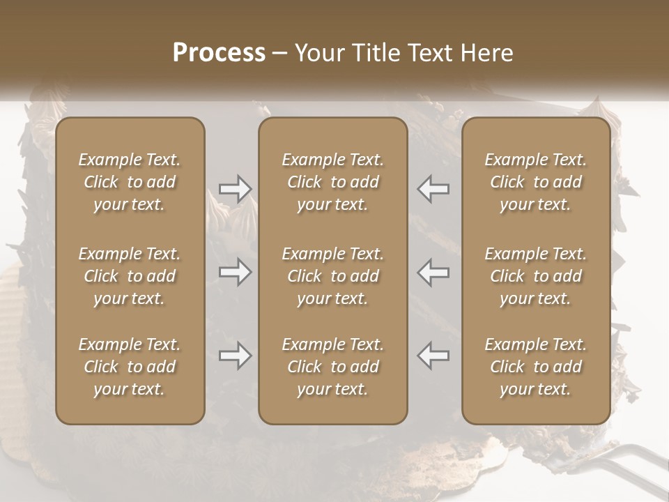 Frosted Cake Decorative PowerPoint Template