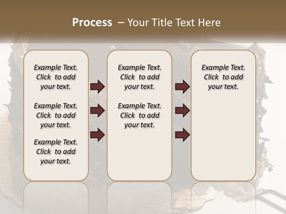 Frosted Cake Decorative PowerPoint Template