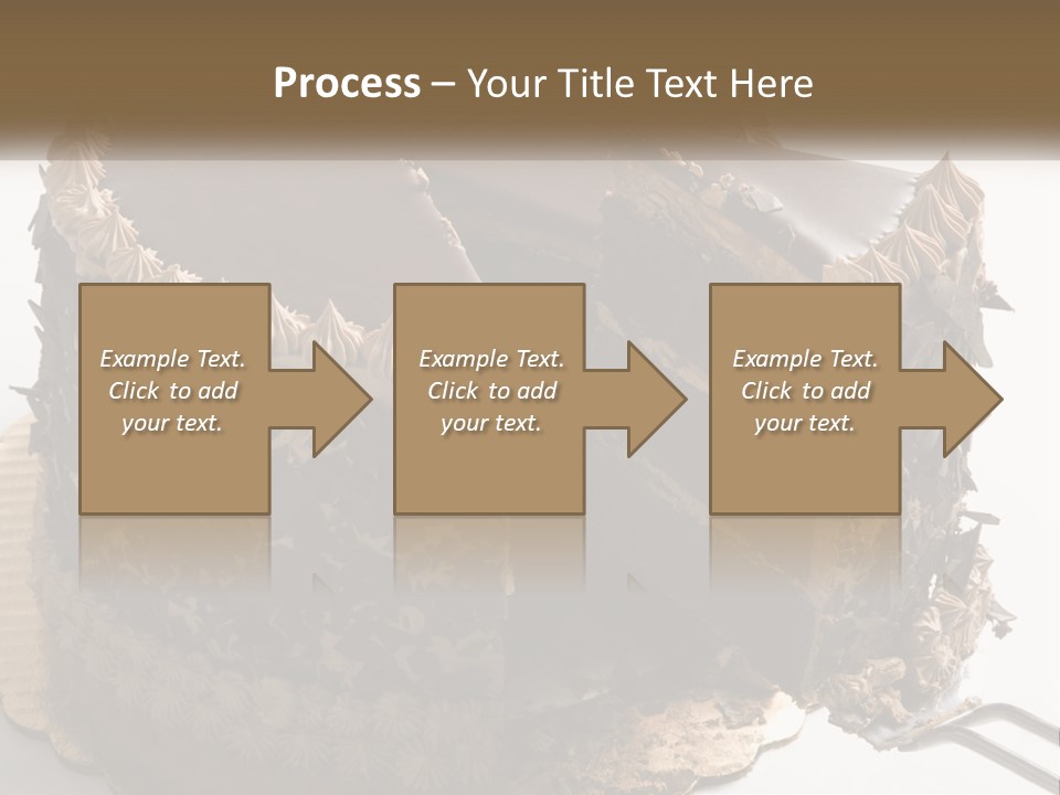 Frosted Cake Decorative PowerPoint Template