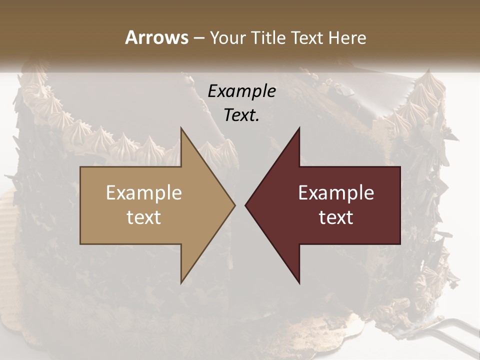 Frosted Cake Decorative PowerPoint Template