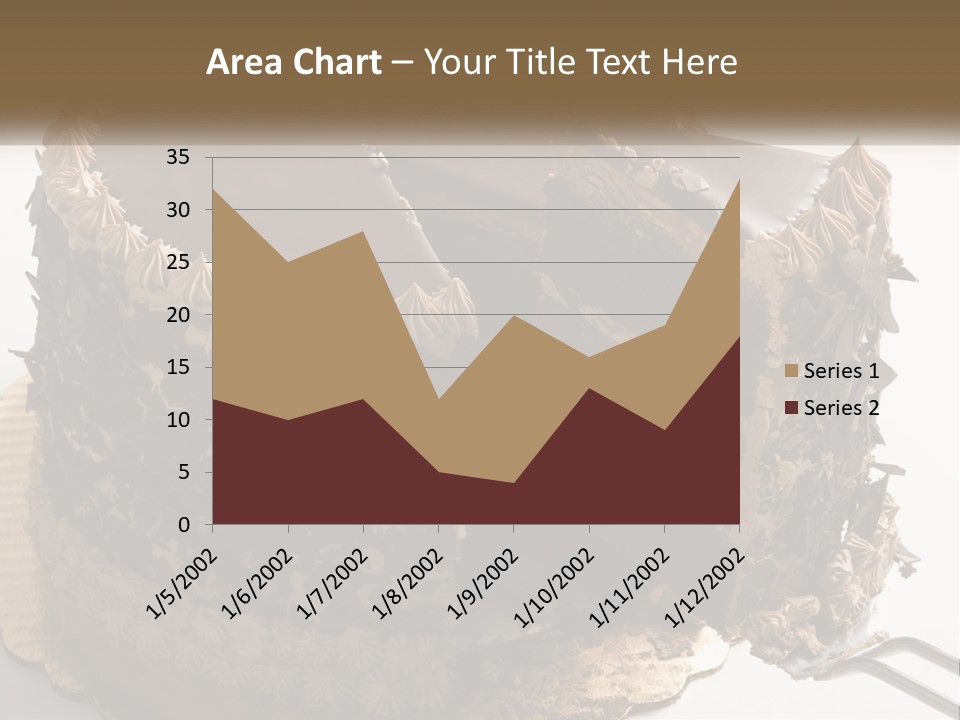 Frosted Cake Decorative PowerPoint Template