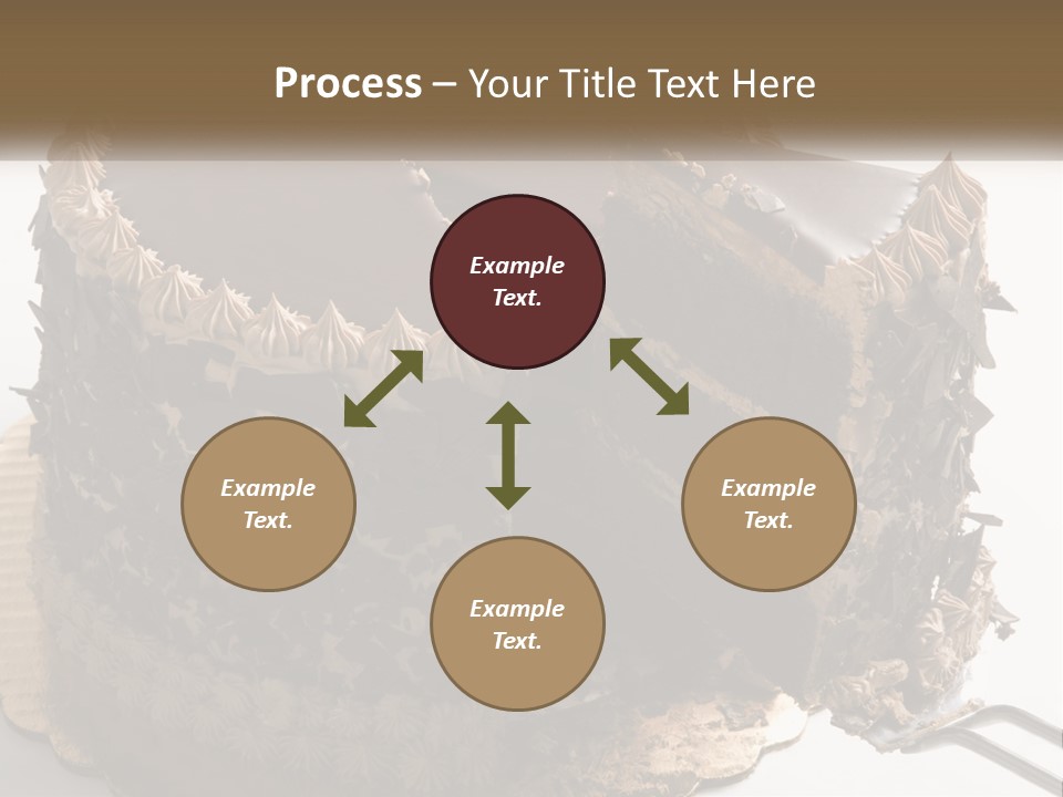 Frosted Cake Decorative PowerPoint Template
