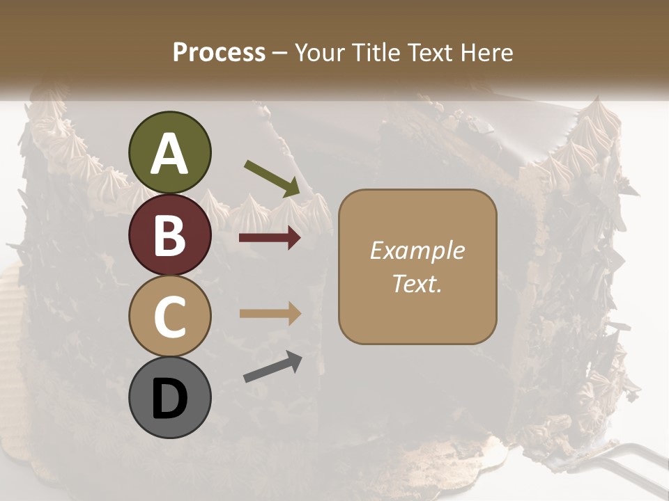 Frosted Cake Decorative PowerPoint Template