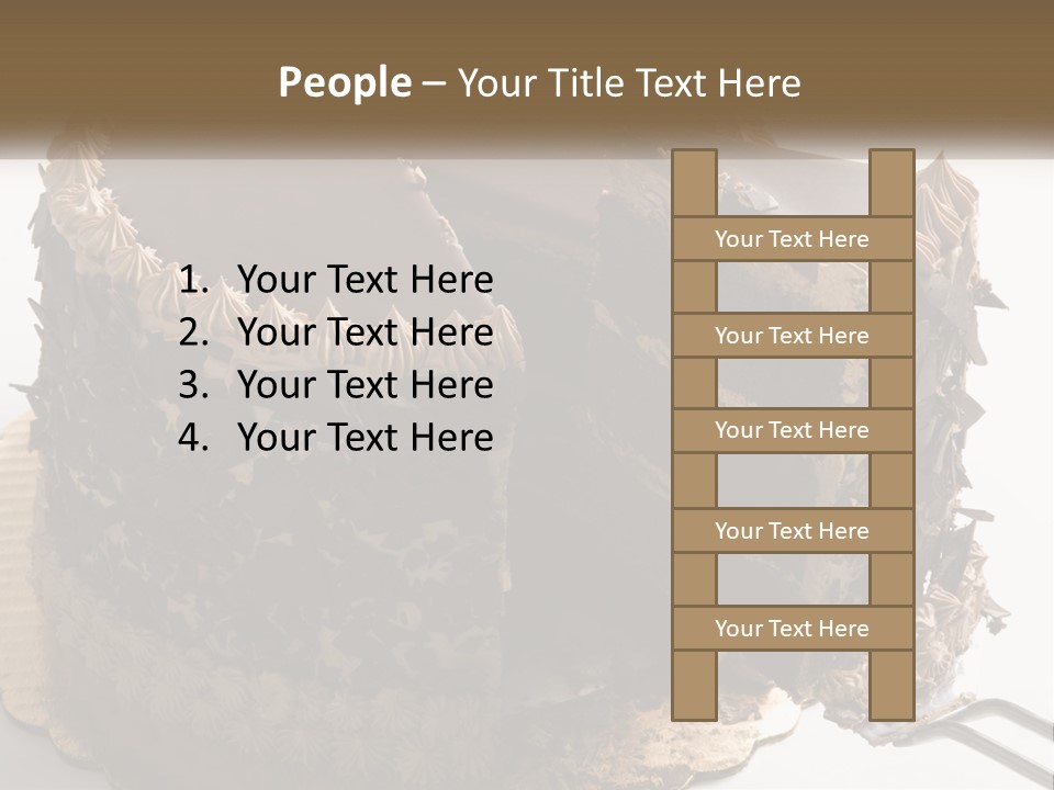 Frosted Cake Decorative PowerPoint Template