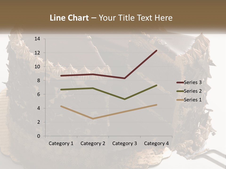 Frosted Cake Decorative PowerPoint Template