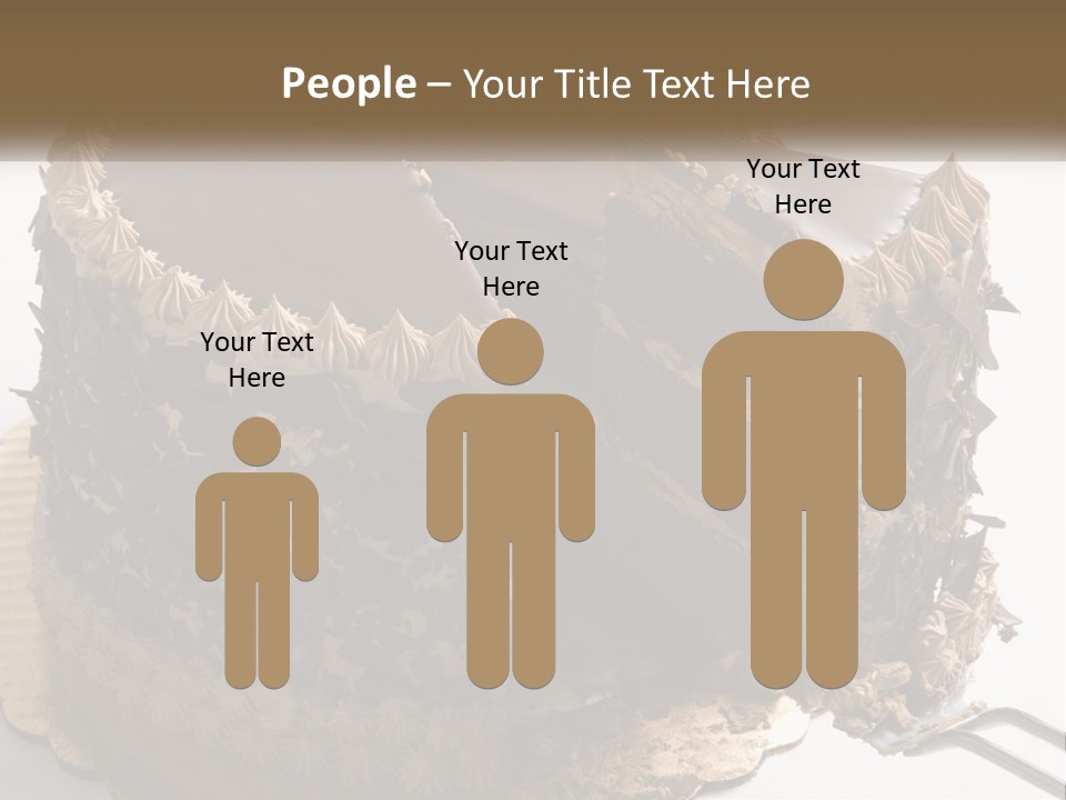 Frosted Cake Decorative PowerPoint Template