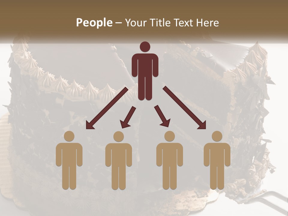 Frosted Cake Decorative PowerPoint Template