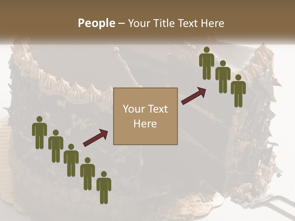 Frosted Cake Decorative PowerPoint Template