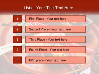 Sauce Grilling Spring PowerPoint Template