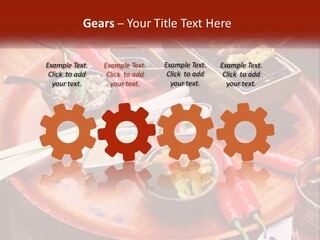 Sauce Grilling Spring PowerPoint Template