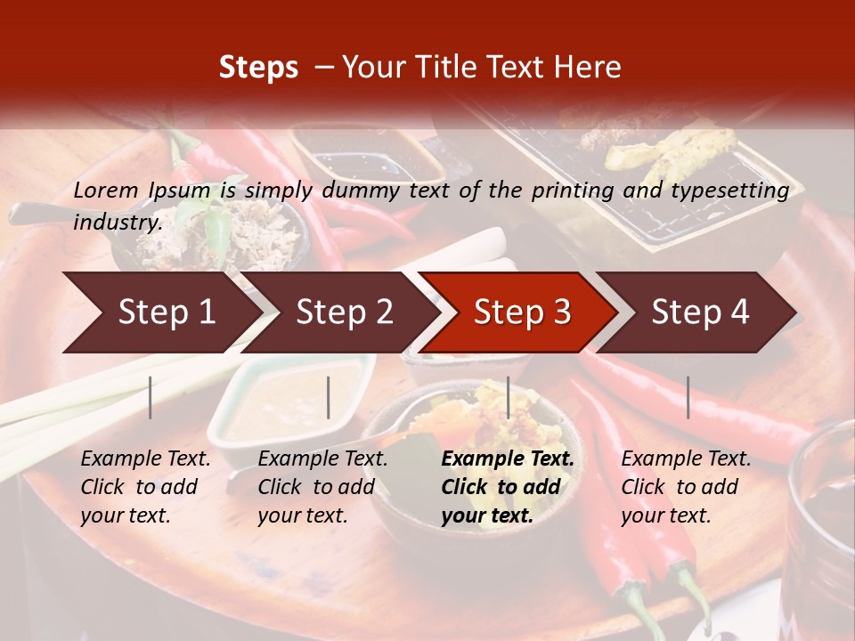 Sauce Grilling Spring PowerPoint Template