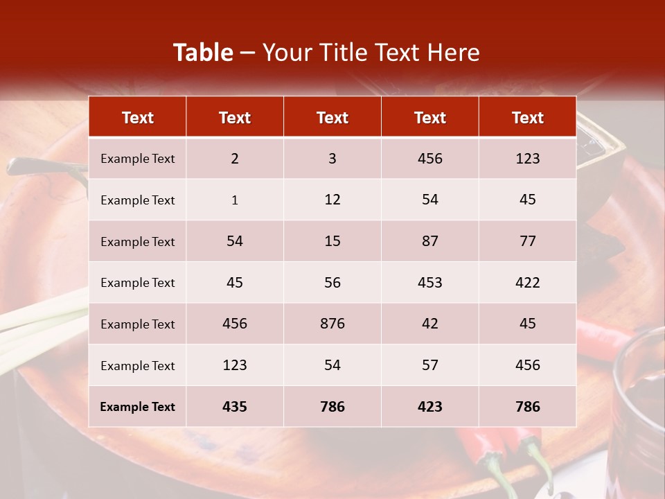 Sauce Grilling Spring PowerPoint Template