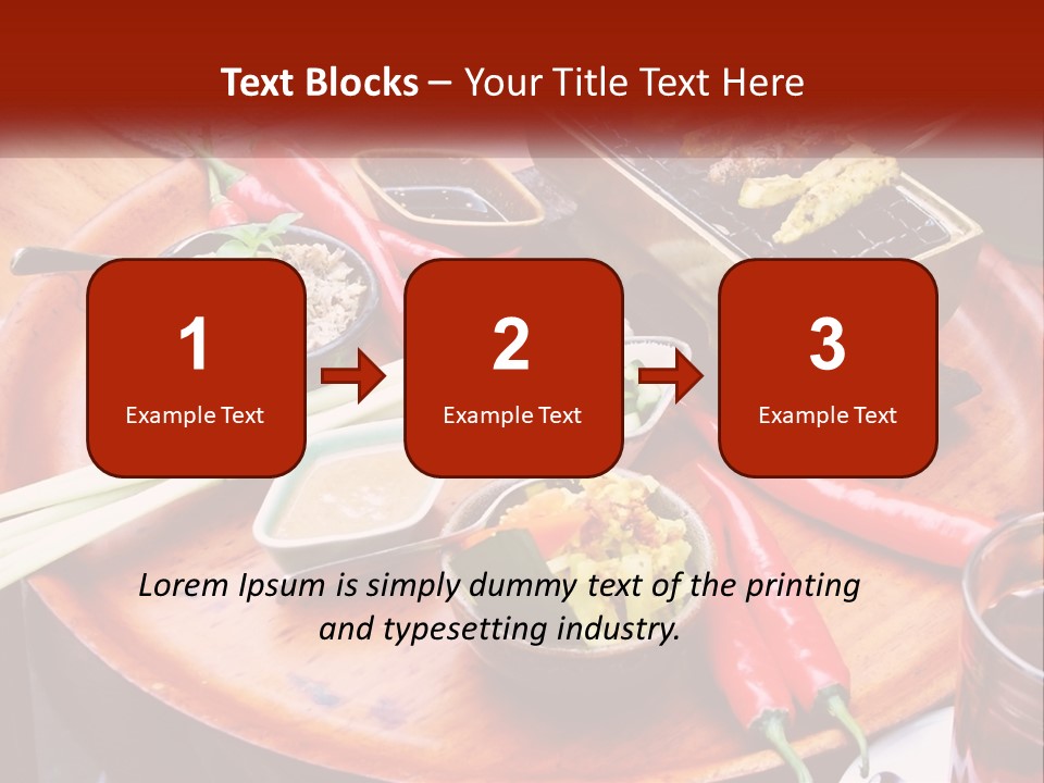 Sauce Grilling Spring PowerPoint Template