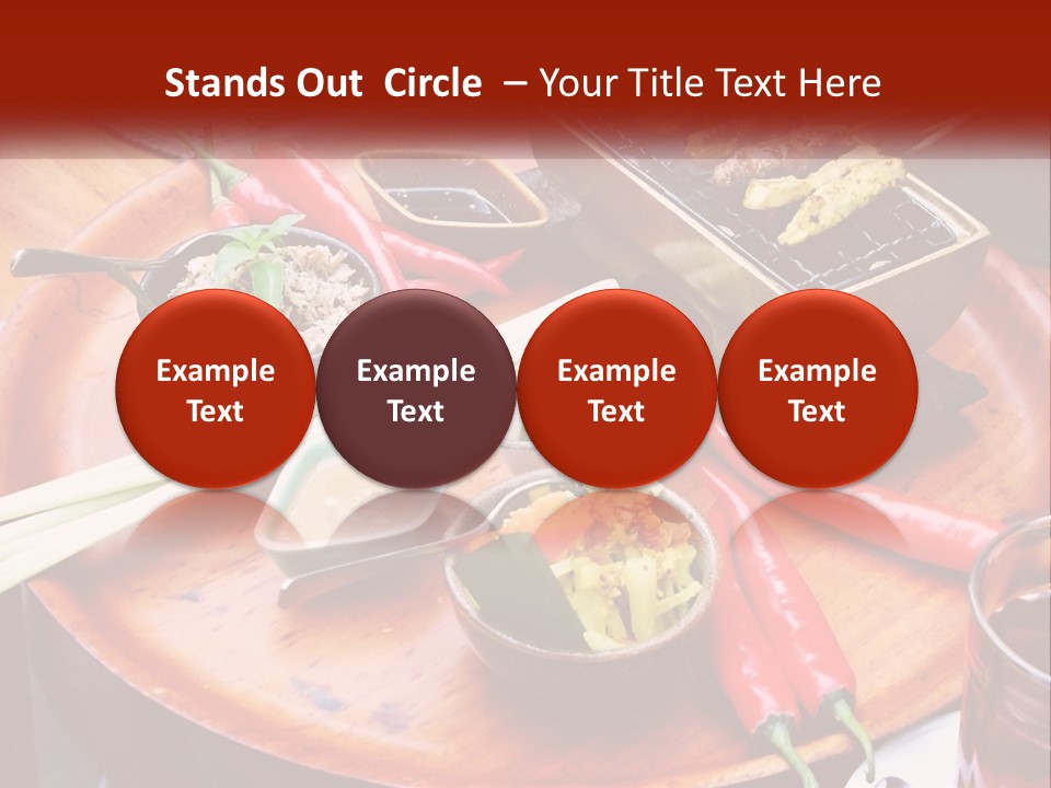 Sauce Grilling Spring PowerPoint Template