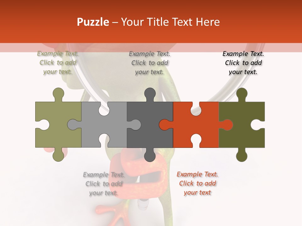 Jump Amazonian Hop PowerPoint Template