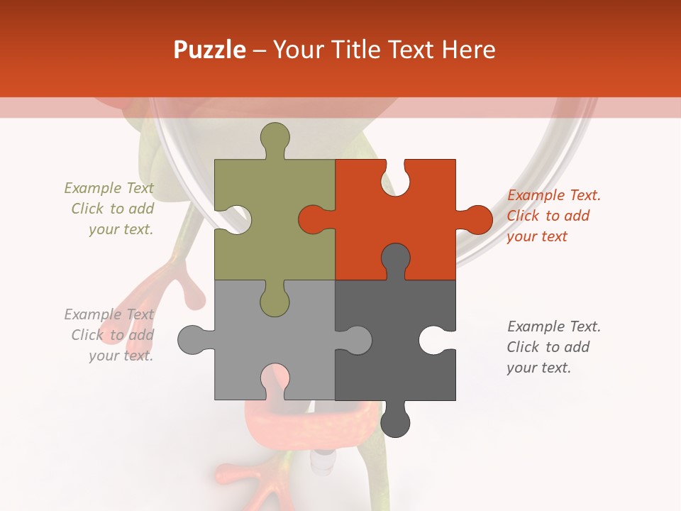 Jump Amazonian Hop PowerPoint Template