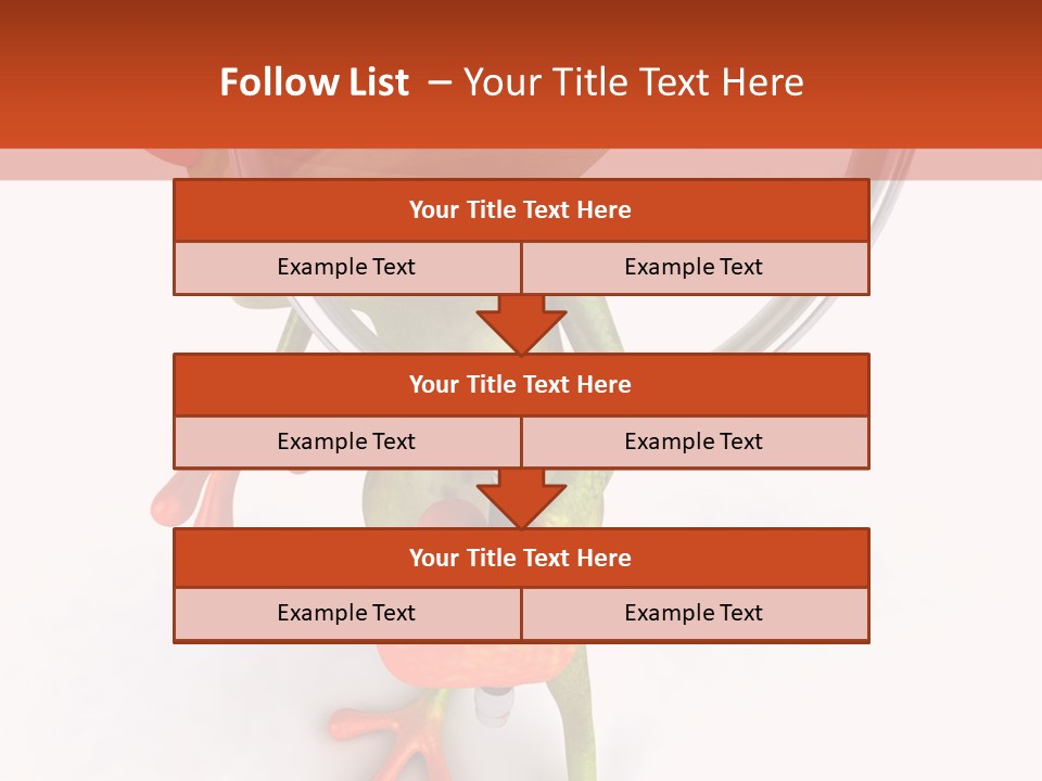 Jump Amazonian Hop PowerPoint Template