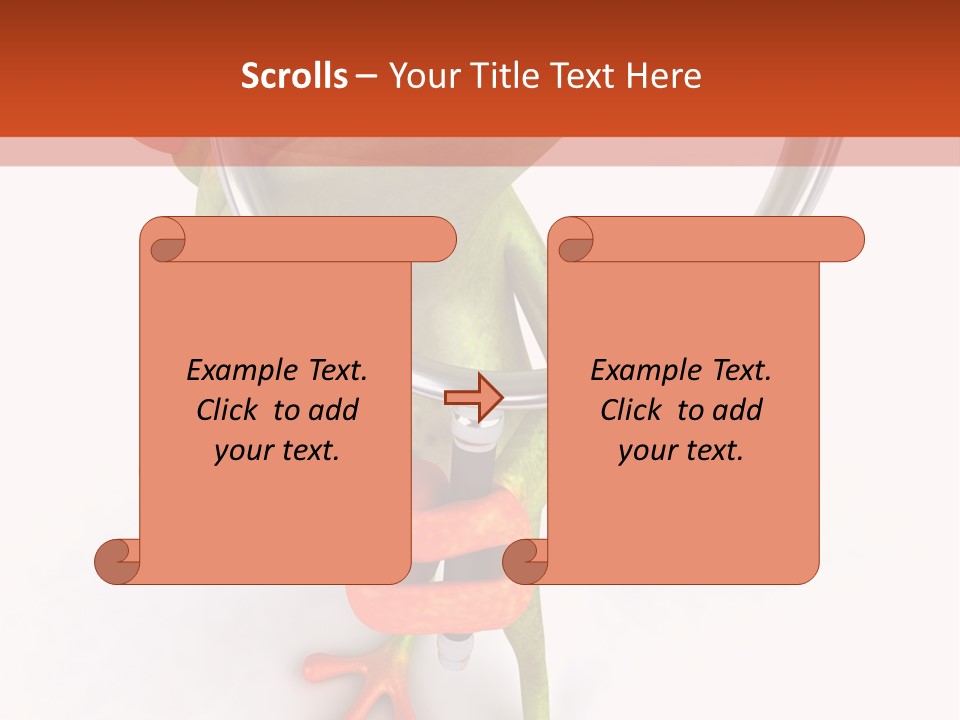 Jump Amazonian Hop PowerPoint Template