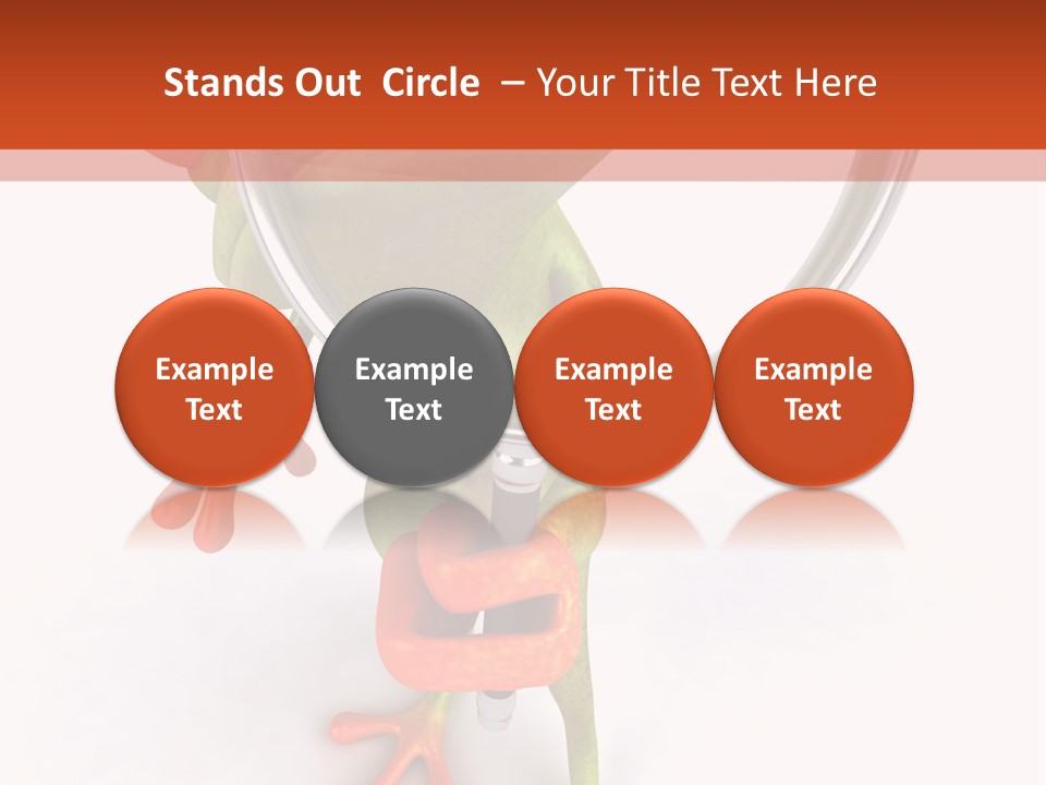 Jump Amazonian Hop PowerPoint Template