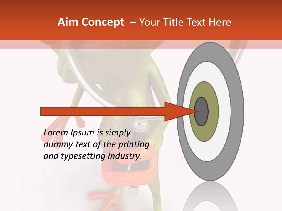 Jump Amazonian Hop PowerPoint Template