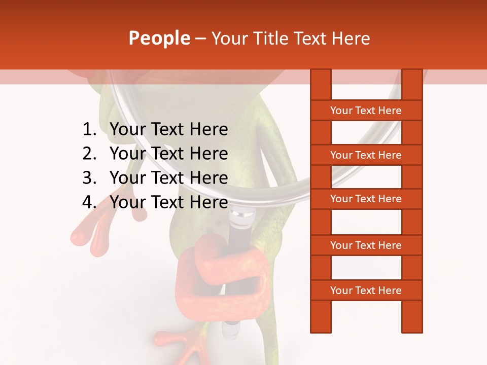 Jump Amazonian Hop PowerPoint Template