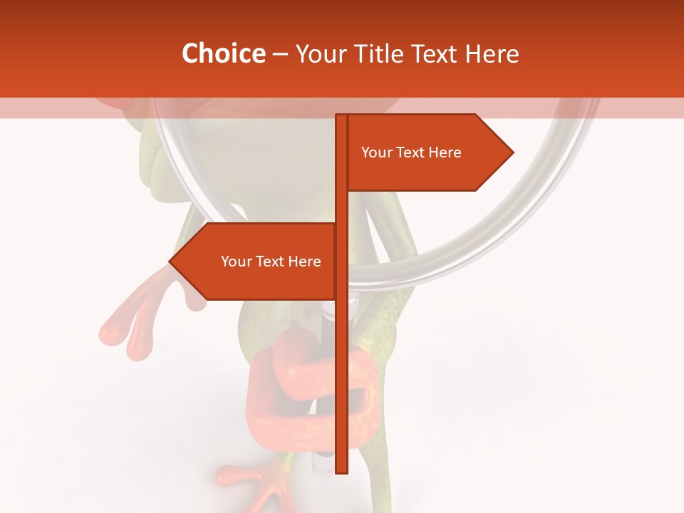 Jump Amazonian Hop PowerPoint Template