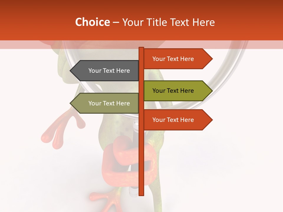 Jump Amazonian Hop PowerPoint Template