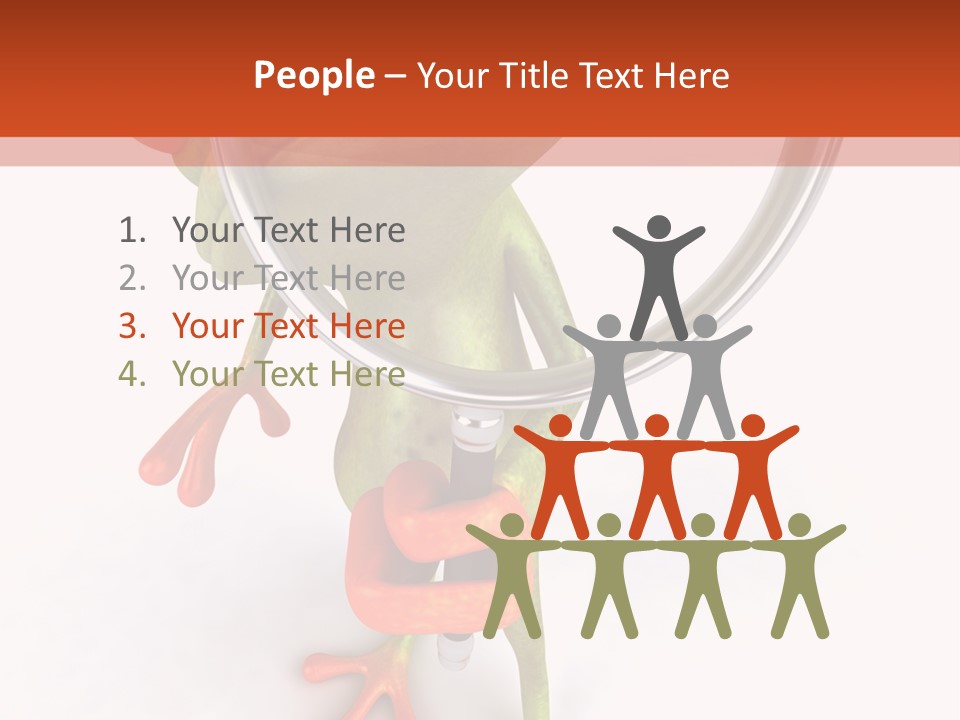 Jump Amazonian Hop PowerPoint Template