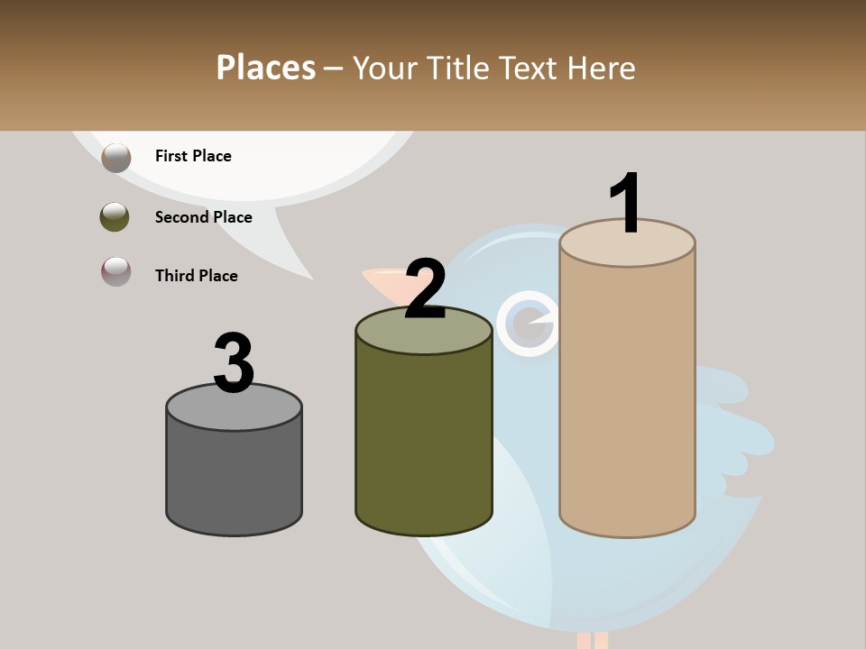 Cute Concept Announce PowerPoint Template