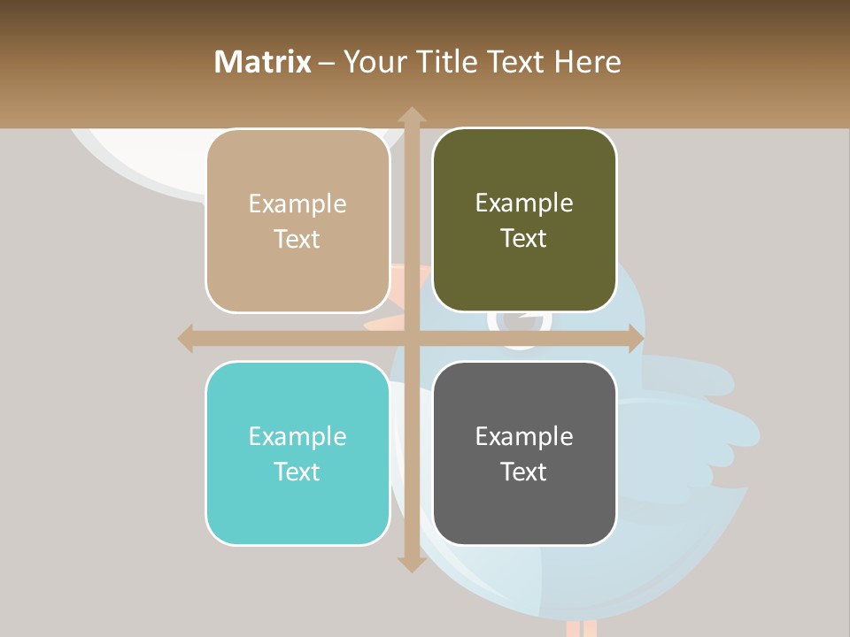 Cute Concept Announce PowerPoint Template