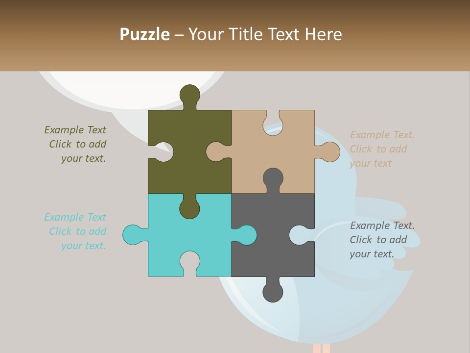 Cute Concept Announce PowerPoint Template