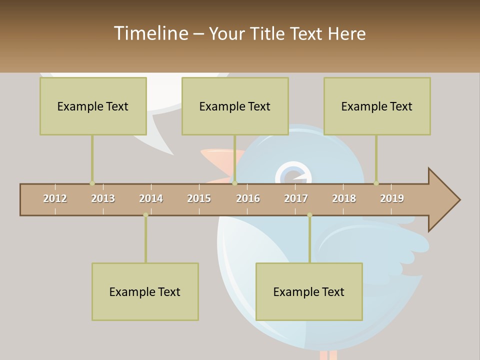 Cute Concept Announce PowerPoint Template