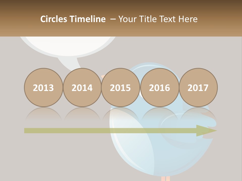Cute Concept Announce PowerPoint Template