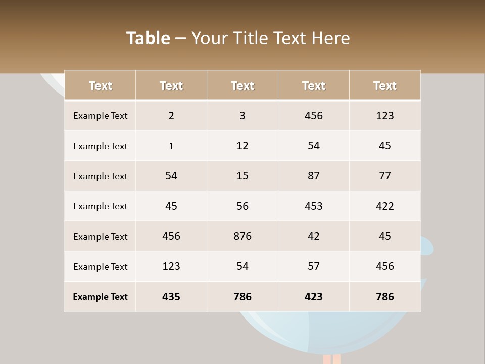 Cute Concept Announce PowerPoint Template
