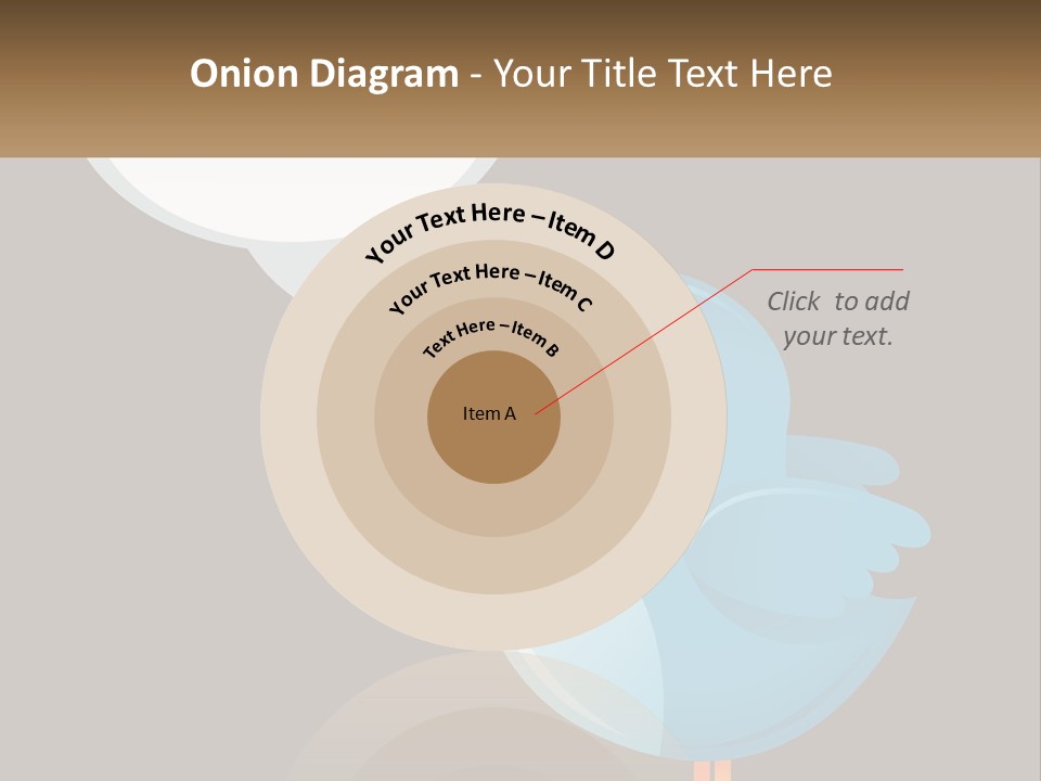 Cute Concept Announce PowerPoint Template