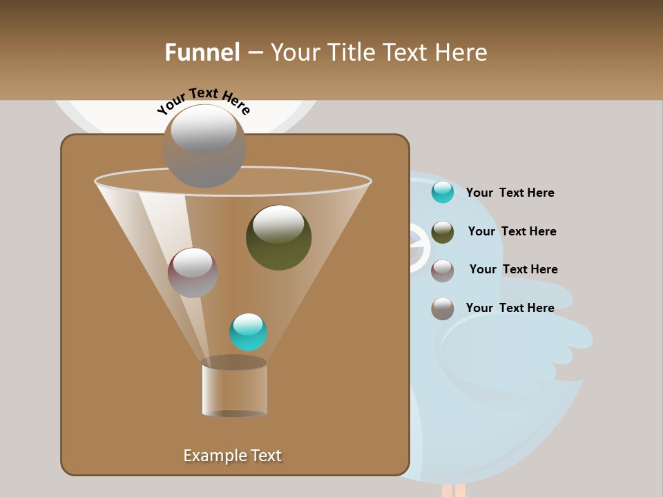 Cute Concept Announce PowerPoint Template