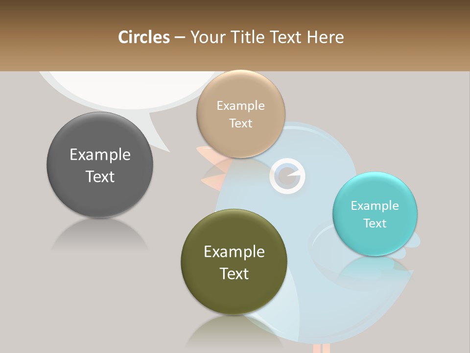 Cute Concept Announce PowerPoint Template